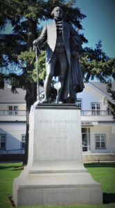 A statue among statues.